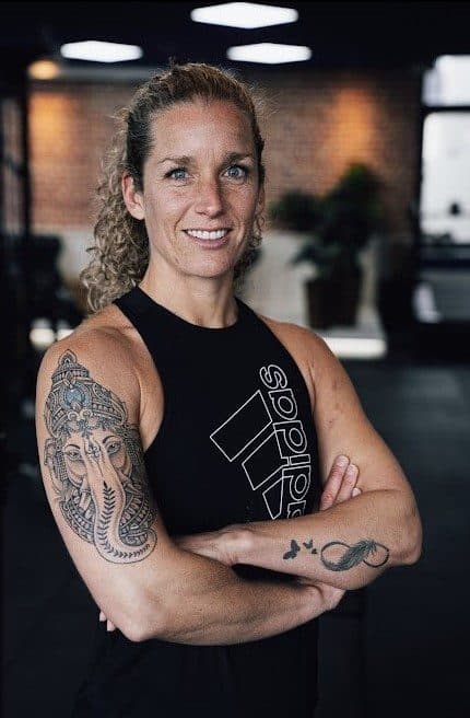 Laura, coach bij CrossFit Flames XL, Amsterdam